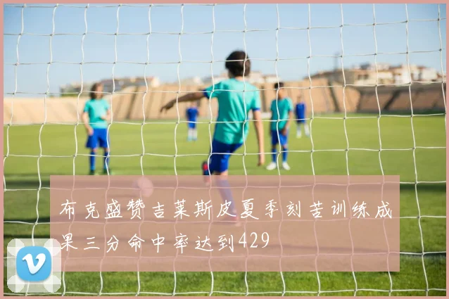 布克盛赞吉莱斯皮夏季刻苦训练成果三分命中率达到429